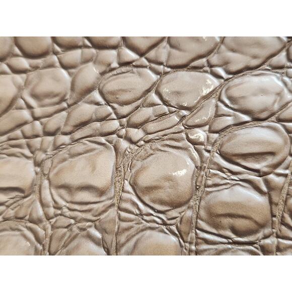 Jimmy Choo Rosabel Large Handbag Day Stainpea Mock Crock Nude Pre-owned Read!!! - Picture 13 of 16